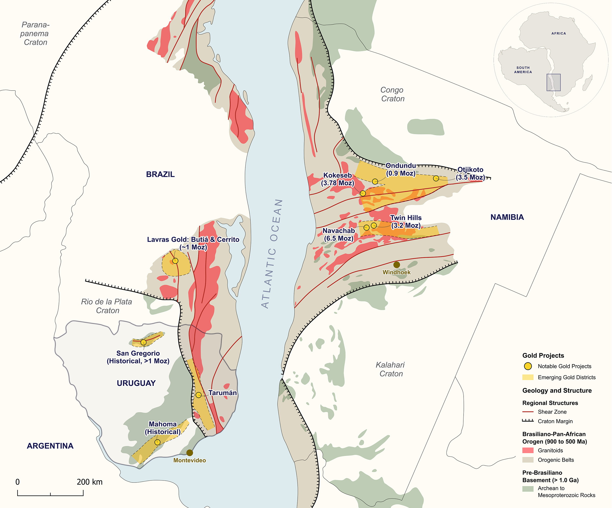 Sun Valley Minerals - Tarumán Group of Projects